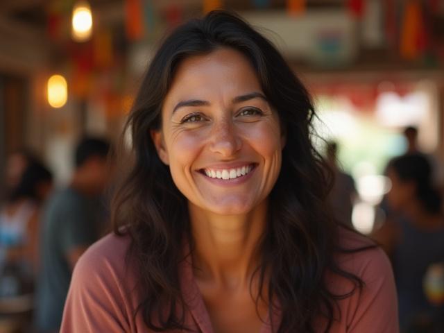 Retrato de Sofia Hernández, coordinadora de comunidad de Trama y Taza